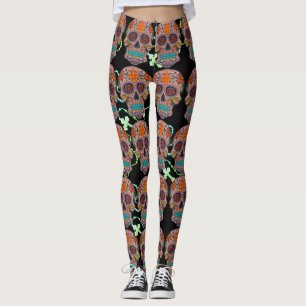 Tag der Leggings des Toten Zuckerschädels