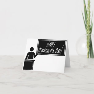 Tag der Lehrerbewertung Karte