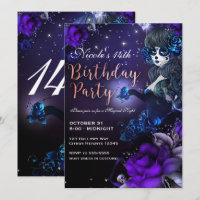 Tag der Lila Blauen Geburtstagsparty der Toten Mäd