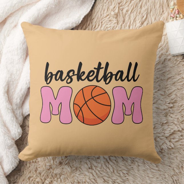 Tag der Mama Basketball Kissen (Decke)
