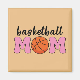 Tag der Mama Basketball Magnet