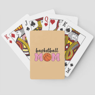 Tag der Mama Basketball Spielkarten