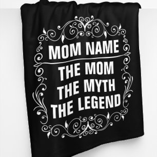 Tag der Mama-der glückliche Mutter Fleecedecke