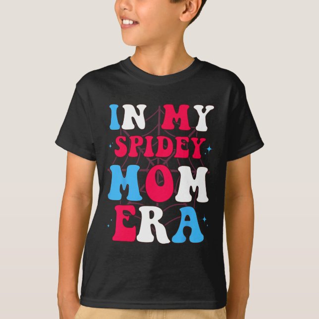 Tag der Mama meiner Spideen T-Shirt (Vorderseite)