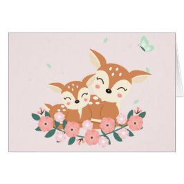 Tag der Mama und Hirsche