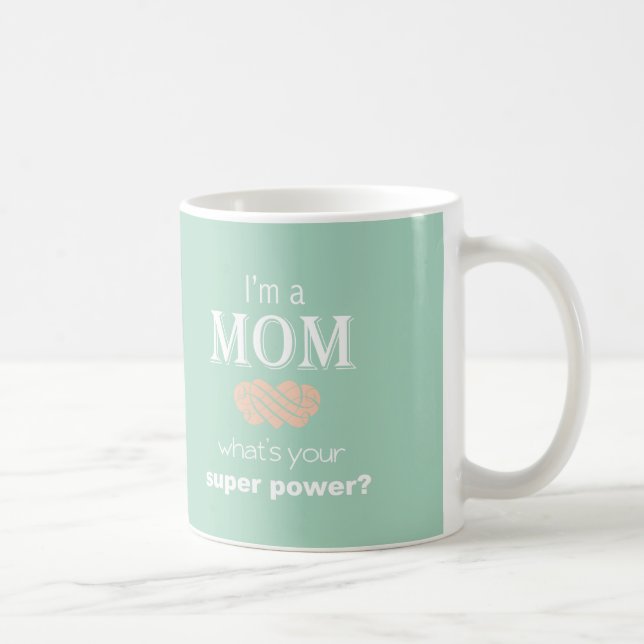 Tag der Mamader superPower Tassen-Mutter Tasse (Rechts)