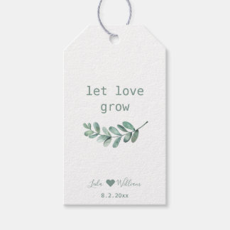 Tag der Minze Botanisches Leaf-Gastgeschenke Hochz Geschenkanhänger