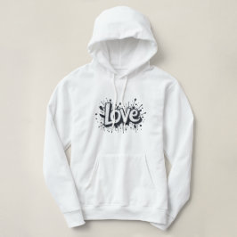 Tag der monochromen Liebe Hoodie