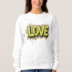 Tag der monochromen Liebe Sweatshirt
