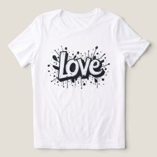 Tag der monochromen Liebe Tri-Blend Shirt