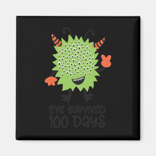 Tag der Monster Boys Kinder Auge überlebte 100 D Magnet
