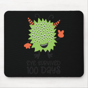 Tag der Monster Boys Kinder Auge überlebte 100 D Mousepad