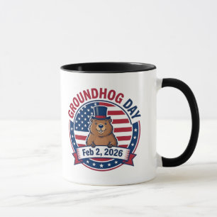 Tag der Murmeltier Tasse