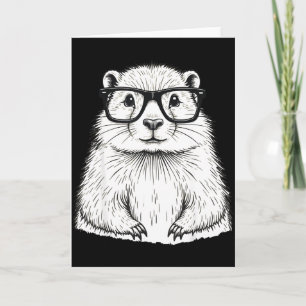 Tag der Murmeltiere Murmeltier In Gles Süßes Tier Karte
