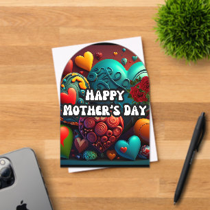 Tag der Mütter, die die Familie behalten Acryleinladungen