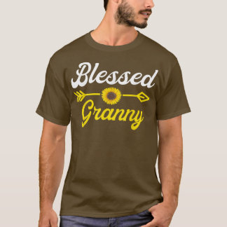 Tag der Mütter Oma, gesegnet, als Großmutter bezei T-Shirt