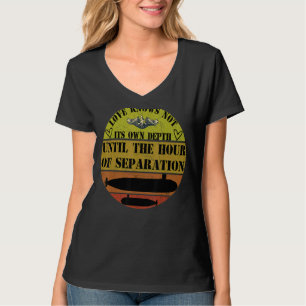 Tag der nationalen Militärfrau stolz U-Boot-Ehefra T-Shirt