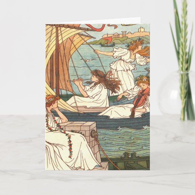 Tag der neuen Jahre Feiertagskarte (Vorderseite)