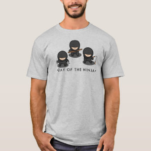 Tag der Ninja, Cartoon Ninjas T-Shirt