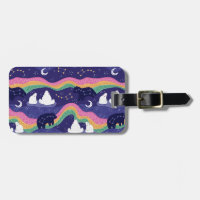 Tag der Northern Lights-Gepäckmarke