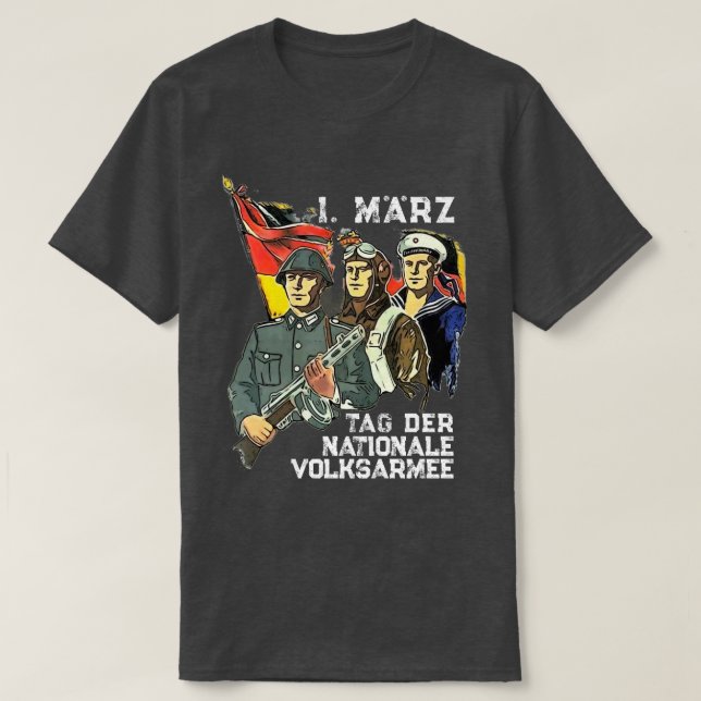 TAG DER NVA Vintag T-Shirt (Design vorne)