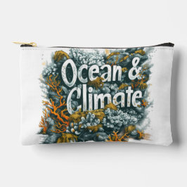Tag der Ozeane - Ozean und Klima Text mit Korallen Zubehörtasche