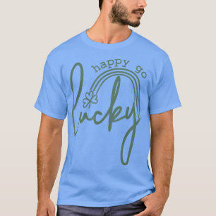 Tag der Patricks, glücklich gehen T-Shirt
