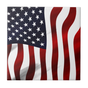 Tag der patriotischen Unabhängigkeit der amerikani Fliese