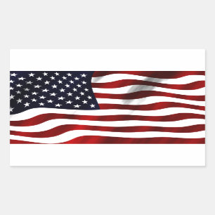 Tag der patriotischen Unabhängigkeit der amerikani Rechteckiger Aufkleber