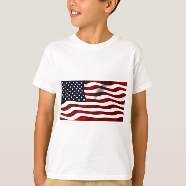 Tag der patriotischen Unabhängigkeit der amerikani T-Shirt (Vorderseite)