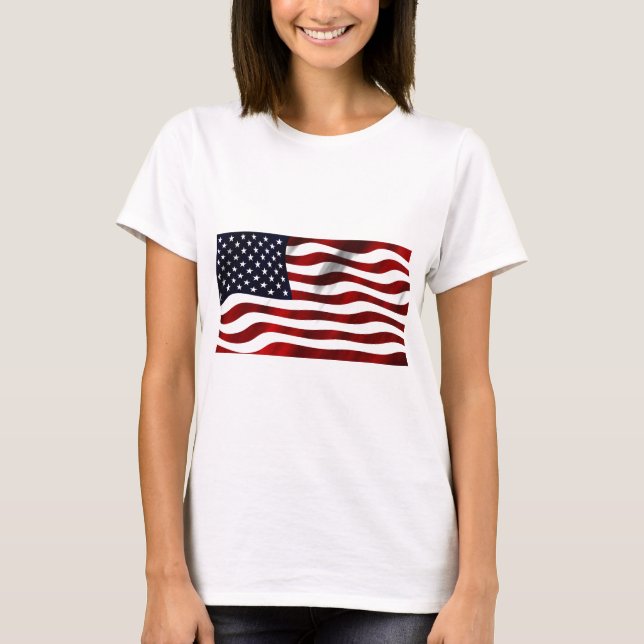 Tag der patriotischen Unabhängigkeit der amerikani T-Shirt (Vorderseite)