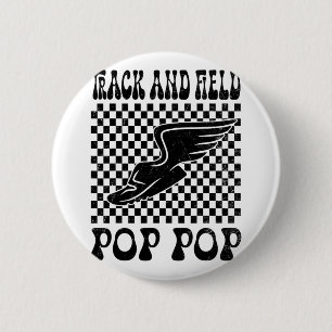 Tag der Pop-Mütter für Track und Field Pop Button
