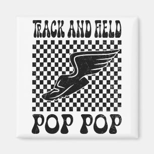 Tag der Pop-Mütter für Track und Field Pop Magnet