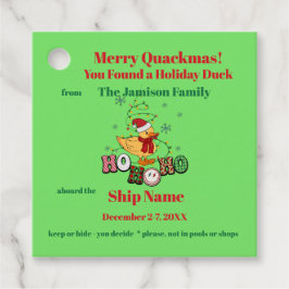 Tag der Reise Geschenkanhänger