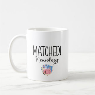 Tag der Residency-Zuweisung Neurologie Kaffeetasse