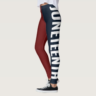 Tag der Roten Weißen und Blauen Freiheit 19. Juni Leggings