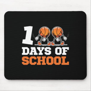 Tag der Schule Basketball Kinder 100 Tage der Schu Mousepad