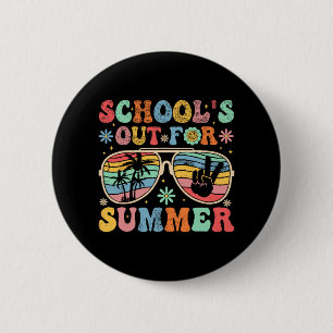 Tag der Schule Groovy School für Sommerunterricht Button