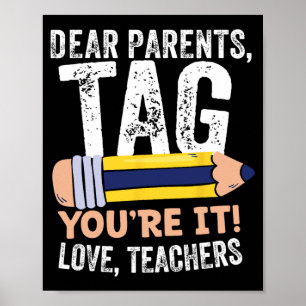 Tag der Schule Liebe Eltern Tag Sie sind es Liebe Poster