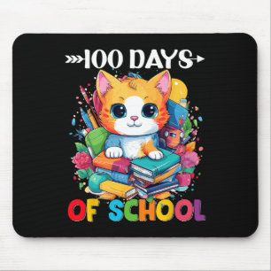 Tag der Schule Niedliche Katze Geschenke Kitty Ges Mousepad