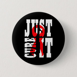 Tag der Sensibilisierung für Blutkrebs Leukämie-Kr Button