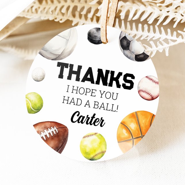 Tag der Sportrunde Geschenkanhänger (Von Creator hochgeladen)