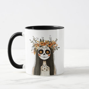 Tag der Tasse des Toten Zuckerschädels