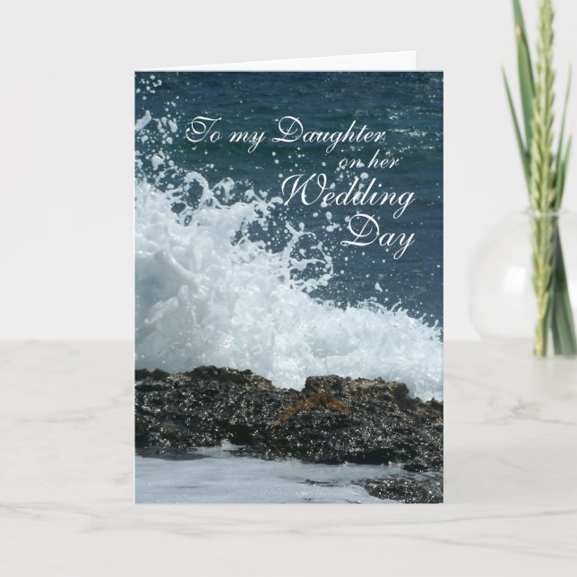 Tag der Tochter Karte (Vorderseite)