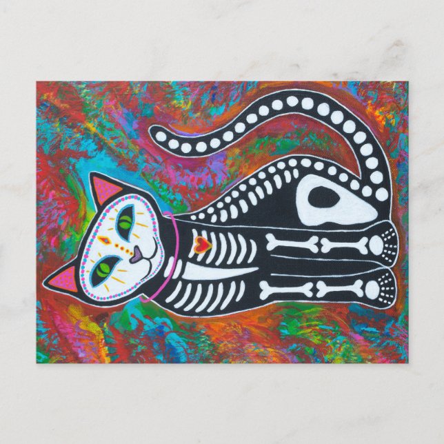 Tag der Todeskatze II Postkarte (Vorderseite)