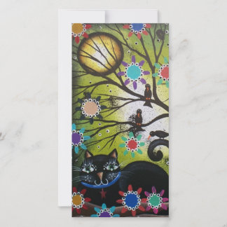 Tag der Toten, Black Cat Art_ Fotokarte