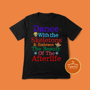 Tag der Toten   Catrina Halloween T - Shirt