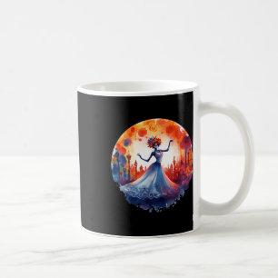 Tag der Toten Catrina Lady Zucker Schädel Dia De L Kaffeetasse