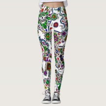 Tag der Toten Damenleggings