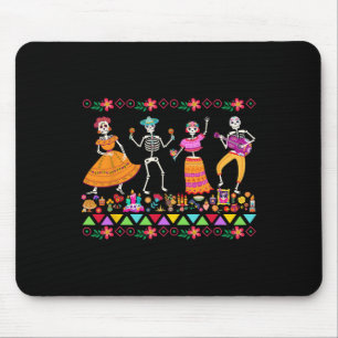 Tag der Toten Dia de Los Muertos mexikanisches Ske Mousepad